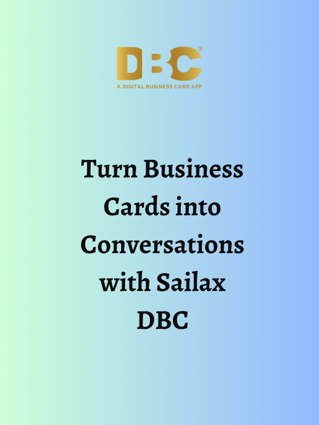 How Digital Business Cards Help You Convert More Leads