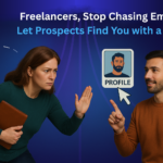 Freelancers, Stop Chasing Emails! Let Prospects Find You with a Click!