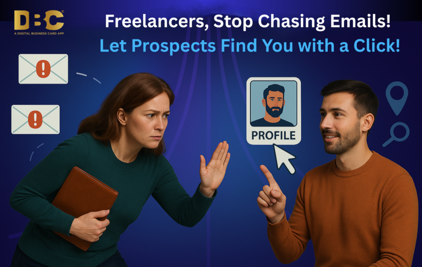 Freelancers, Stop Chasing Emails! Let Prospects Find You with a Click!