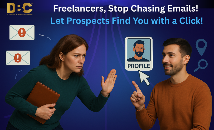 Freelancers, Stop Chasing Emails! Let Prospects Find You with a Click!