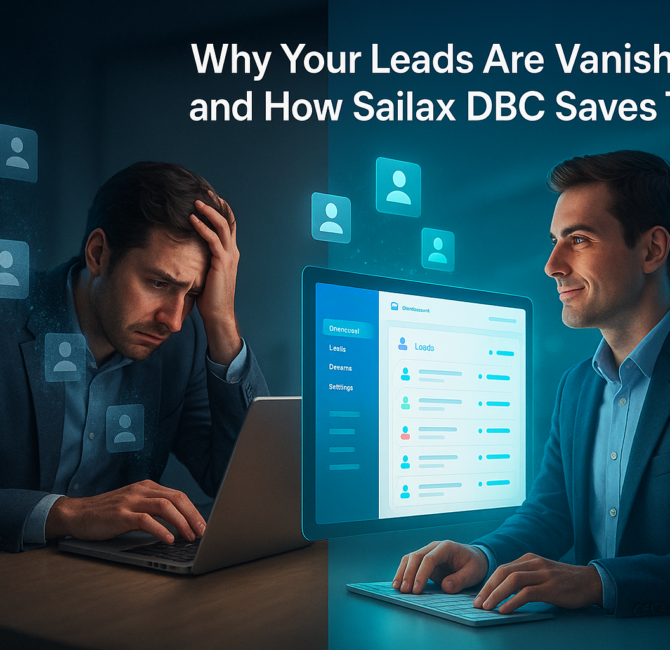 Why Your Leads Are Vanishing and How Sailax DBC Saves Them