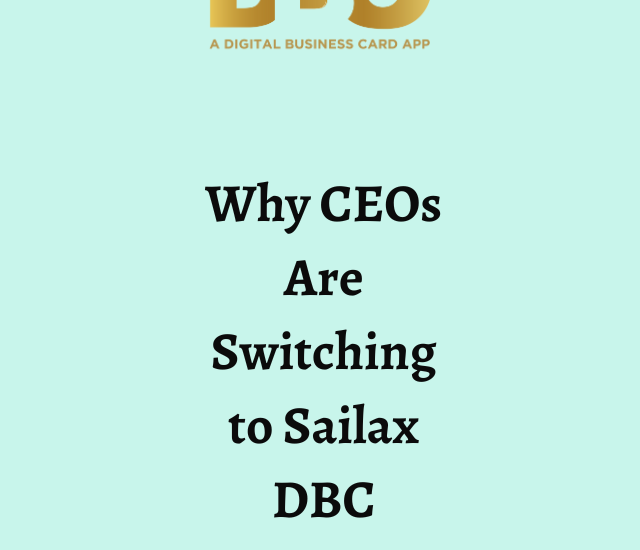 Why CEOs Are Switching to Sailax DBC