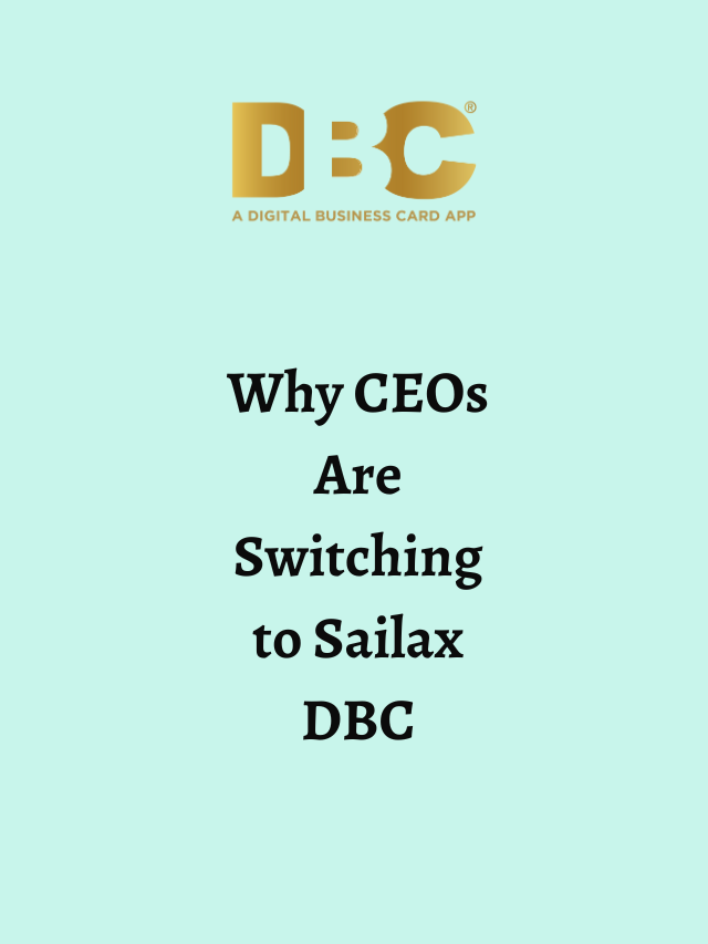 Why CEOs Are Switching to Sailax DBC